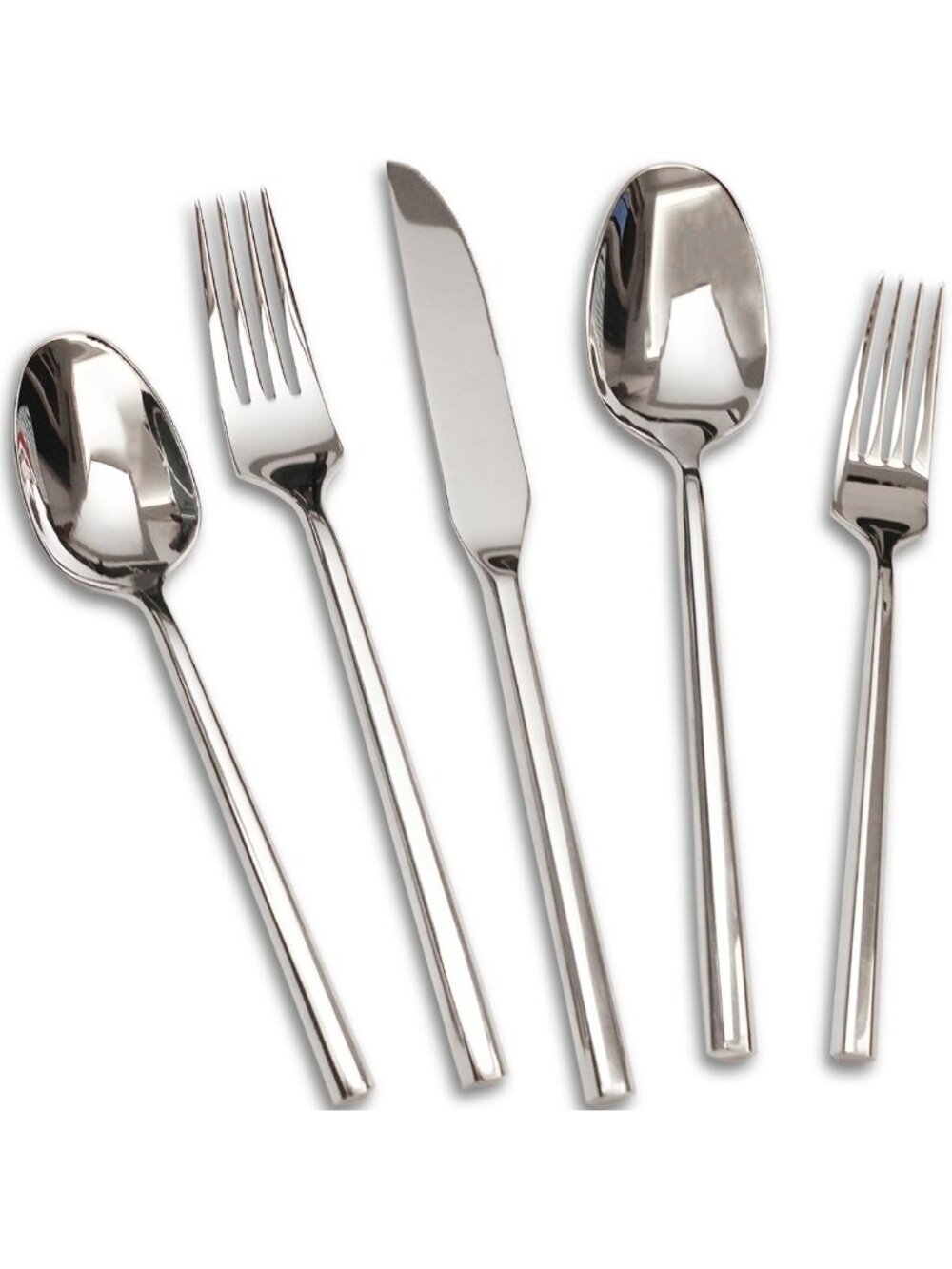 20-Piece Stainless Steel Flatware Set, Durable Silverware for Dining